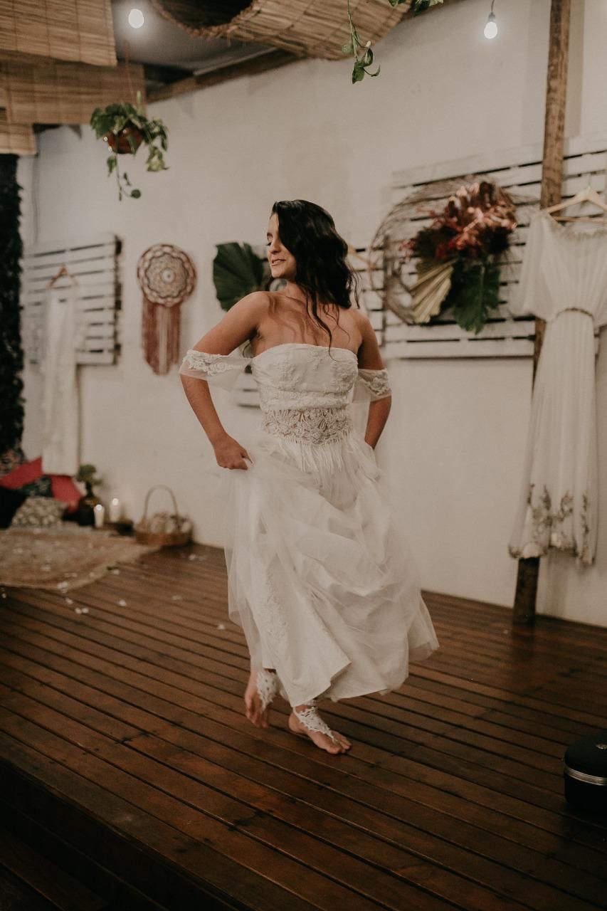 Peça 04 do acervo Boho Noivas